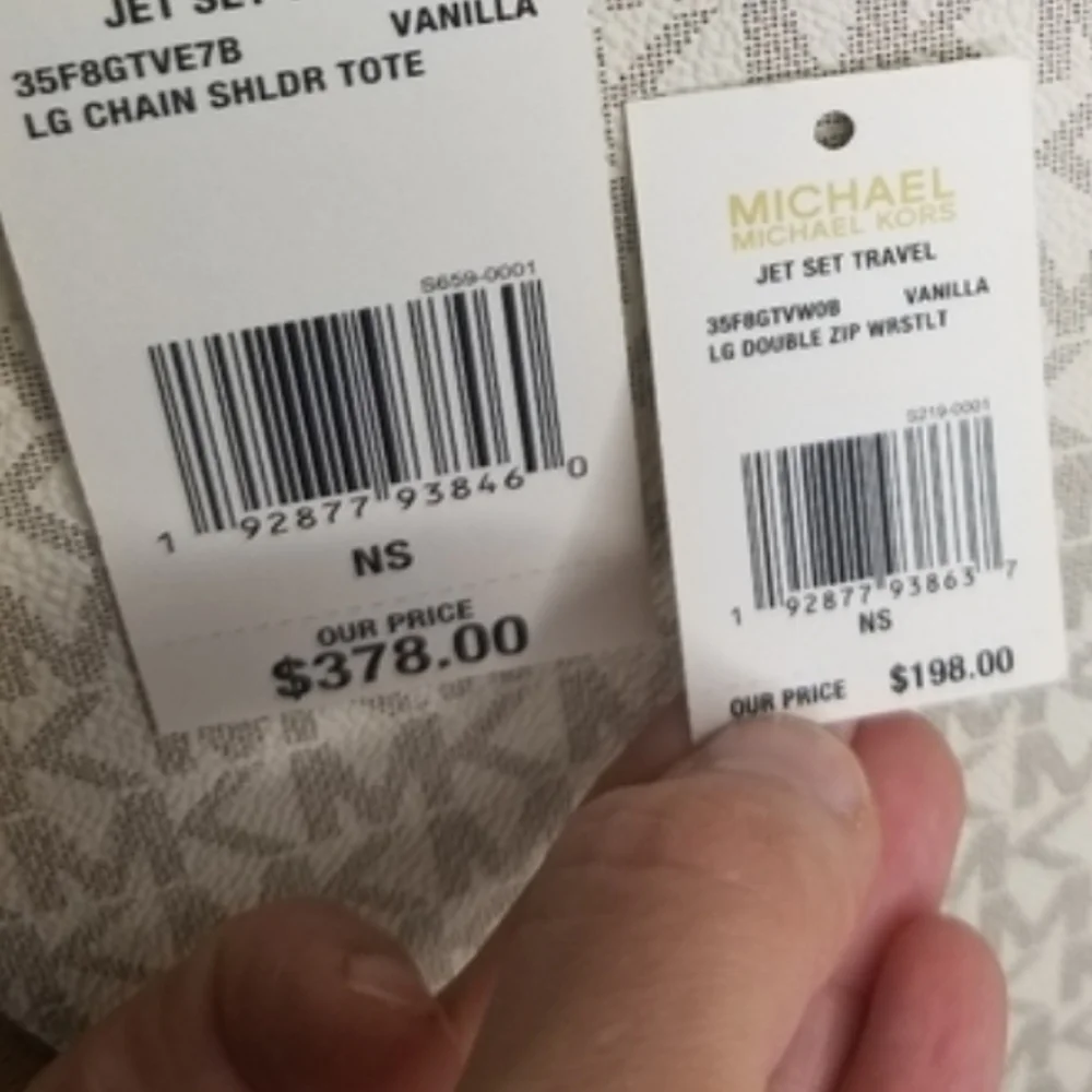 🔥 NWT MICHAEL KORS 2 SET DESIGNER Shoulder Purse Bag + Wristlet Matching - Picture 7 of 10